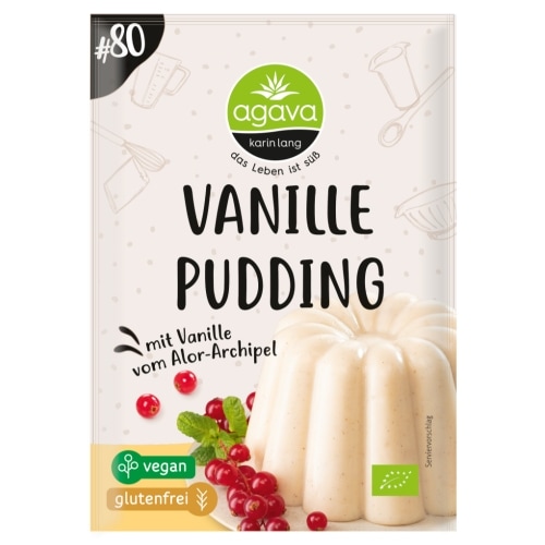 Agava Vanillepudding Mix Bio 33 g