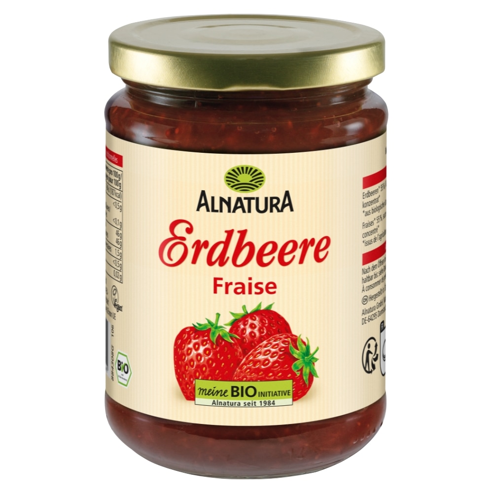 Alnatura Aardbeien Fruitspread Bio 420 g
