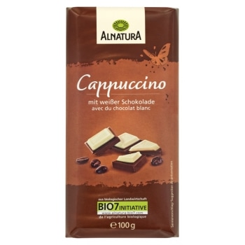 Alnatura Cappuccino Chocoladetablet Bio 100 g