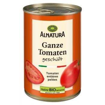 Alnatura Gepelde Tomaten Bio 400 g