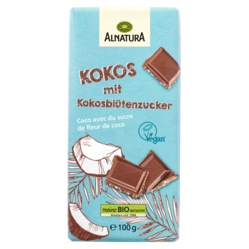 Alnatura Kokos Chocoladetablet Bio 100 g