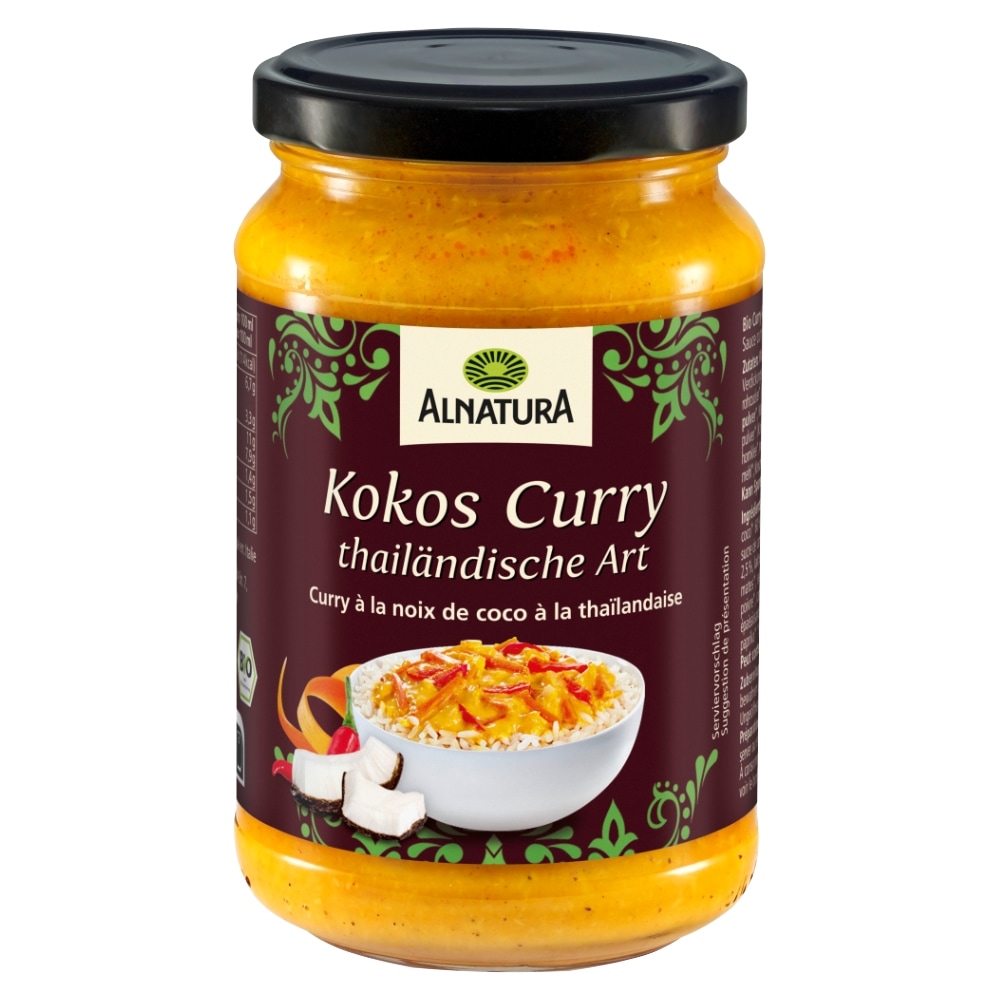 Alnatura Kokos Currysaus Bio 325 ml