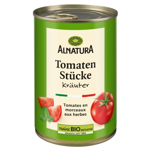 Alnatura Tomatenblokjes Kruiden Bio 400 g