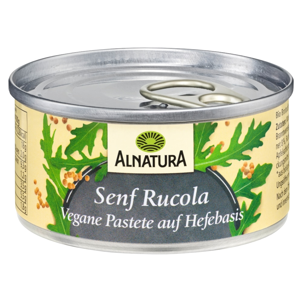 Alnatura Vegan Paté Mosterd-Rucola Bio 125 g