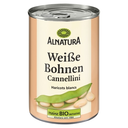 Alnatura Witte Cannellini Bonen Gekookt Bio 400 g