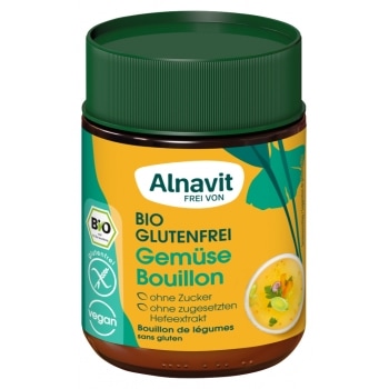 Alnavit Groente Bouillonpoeder Glutenvrij Bio 165 g