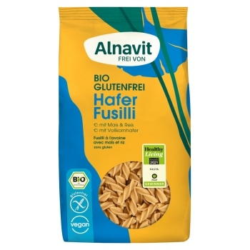 Alnavit Haver Fusilli Glutenvrij Bio 250 g