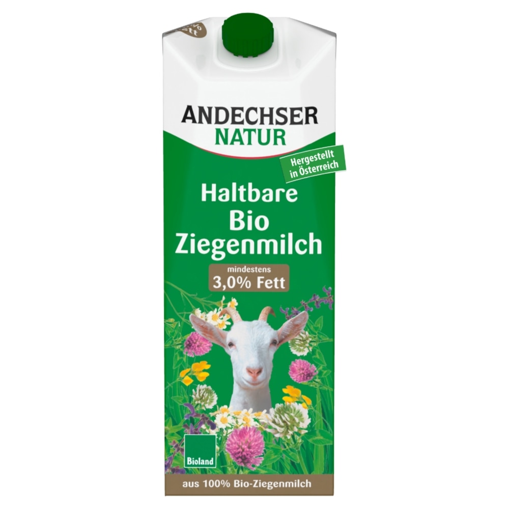 Andechser Natur Geitenmelk Vol Bioland / Bio 1 l