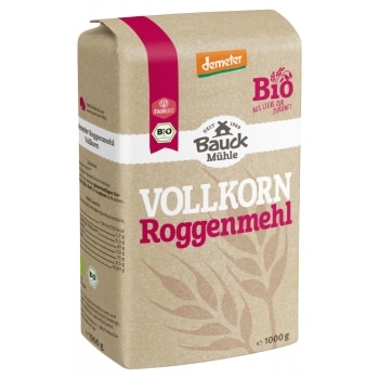 Bauckhof Roggemeel Volkoren Demeter / Bio / Fair 1 kg