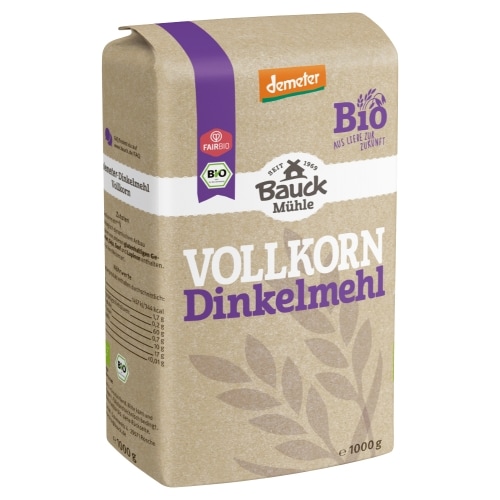 Bauckhof Speltmeel Volkoren Demeter / Bio / Fair 1 kg