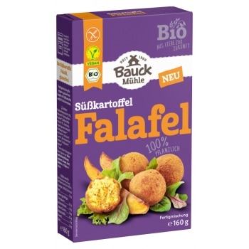 Bauckhof Falafel Mix Zoete Aardappel Glutenvrij Bio 160 g