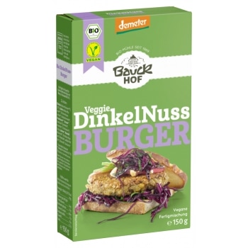 Bauckhof Spelt-Noten Burger Mix Demeter / Bio 150 g