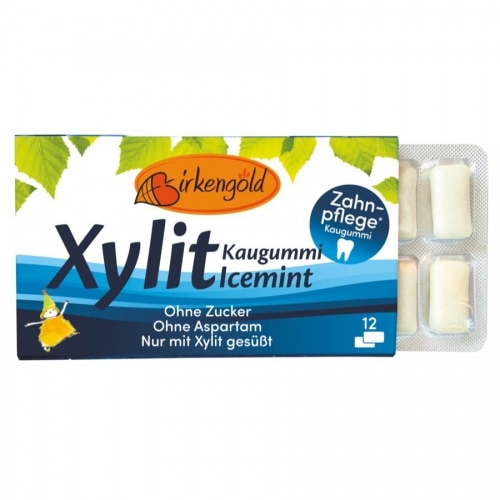 Birkengold Icemint Kauwgom 17 g