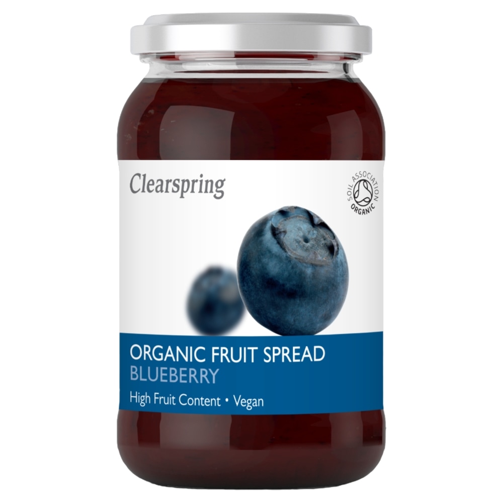 Clearspring Bosbessen Fruitspread Bio 280 g