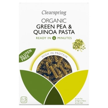 Clearspring Groene Erwt-Quinoa Fusilli Bio 250 g