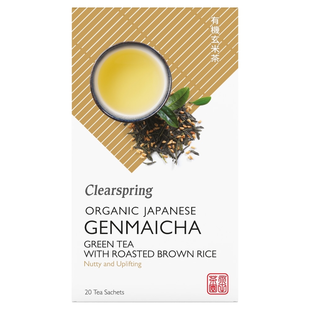 Clearspring Groene Genmaicha Thee Bio 20 x 1,8 g