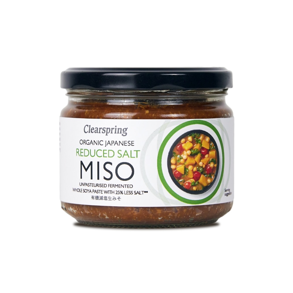 Clearspring Miso Minder Zout Bio 270 g