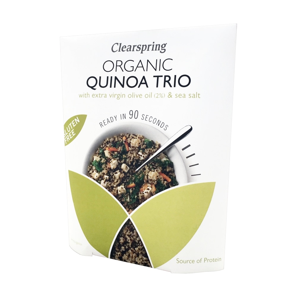 Clearspring Quinoa Trio Snel Bio 250 g