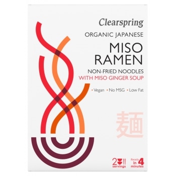 Clearspring Ramen Noedels Miso Bio 2 x 105 g