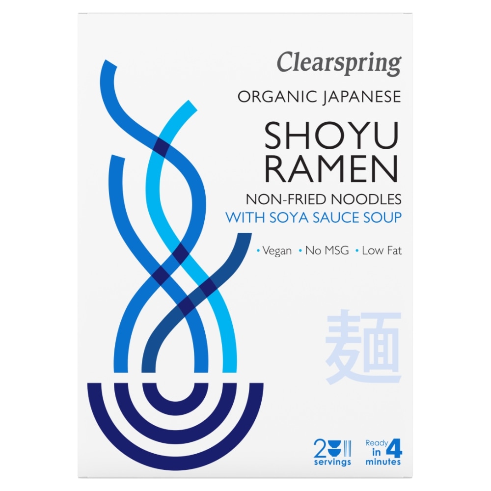 Clearspring Ramen Noedels Shoyu Bio 2 x 105 g