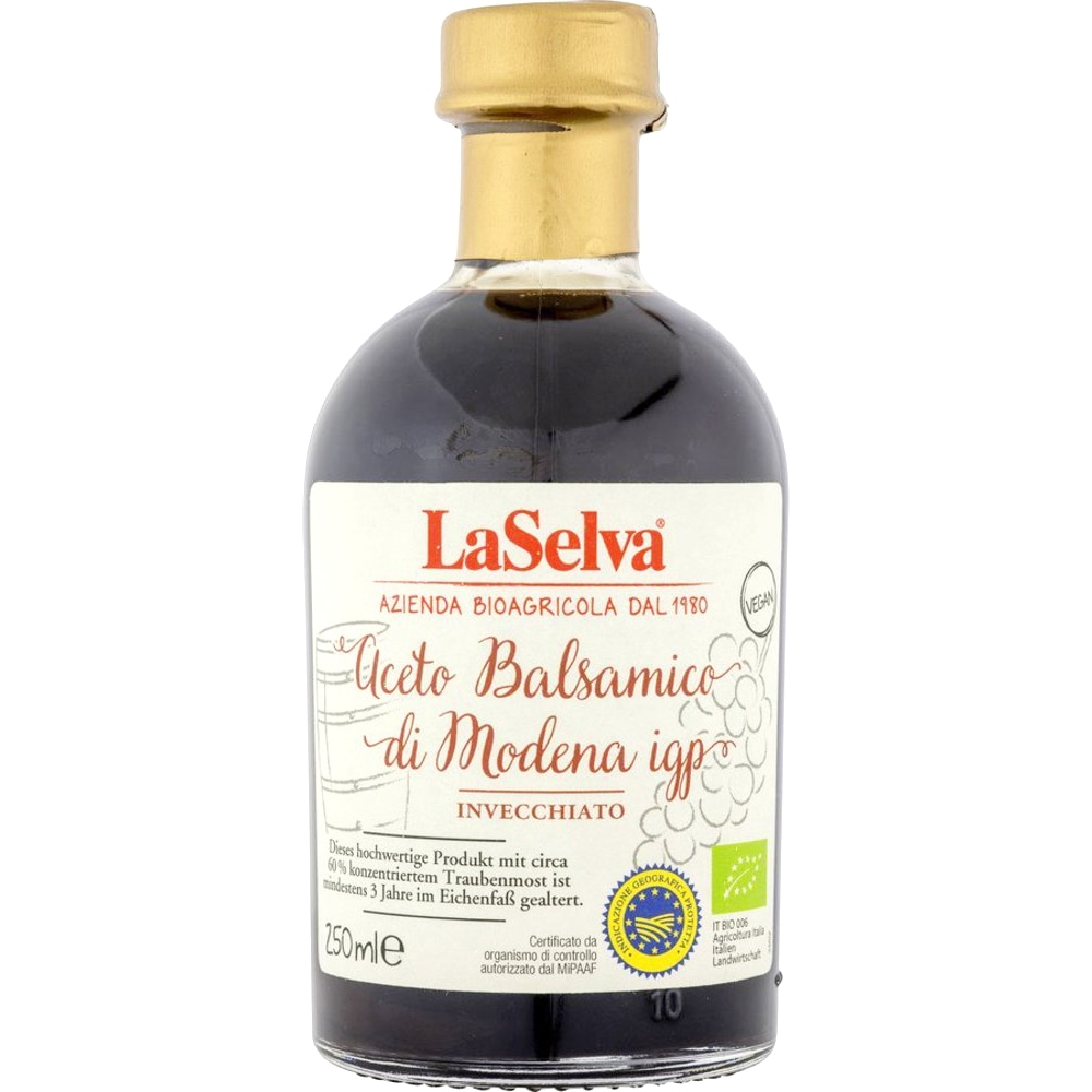 LaSelva Aceto Balsamico Di Modena Invecchiato P.G.I. Bio 250 ml