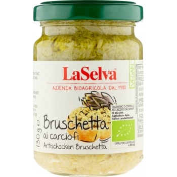 LaSelva Artisjokken Bruschetta Bio 130 g