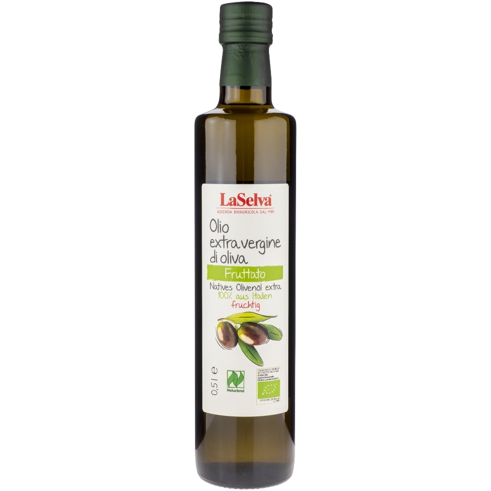 LaSelva Olijfolie Extra Vierge Fruitig Naturland / Bio 500 ml