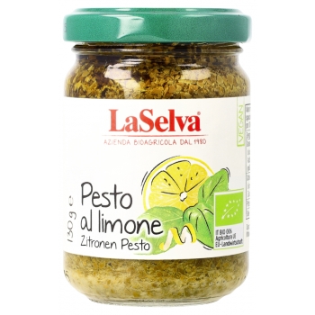 LaSelva Pesto Al Limone Bio 130 g
