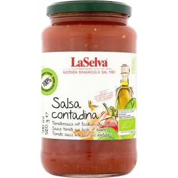 LaSelva Salsa Contadina Tomatensaus Bio 520 g