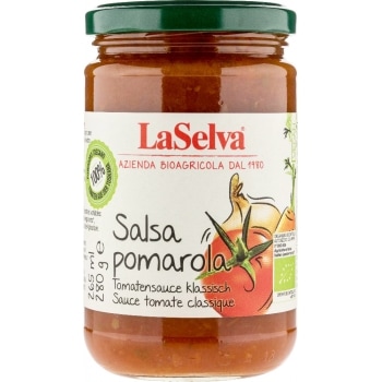 LaSelva Salsa Pomarola Pastasaus Bio 280 g