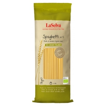 LaSelva Tarwe Spaghetti n5 Wit Bio 1 kg