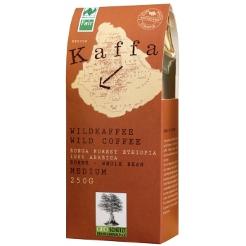 Kaffa Medium Koffiebonen Naturland / Bio / Fair 250 g