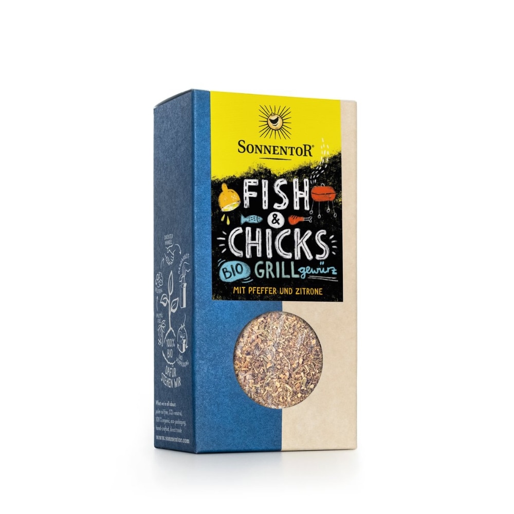 Sonnentor Fish Chicks Grill Kruidenmix Bio 55 g