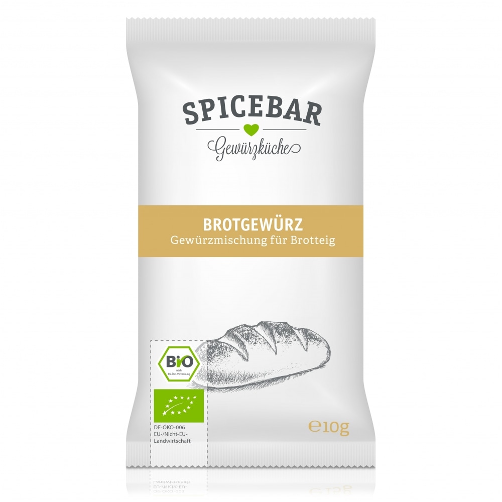 Spicebar Brood Kruidenmix Bio 10 g