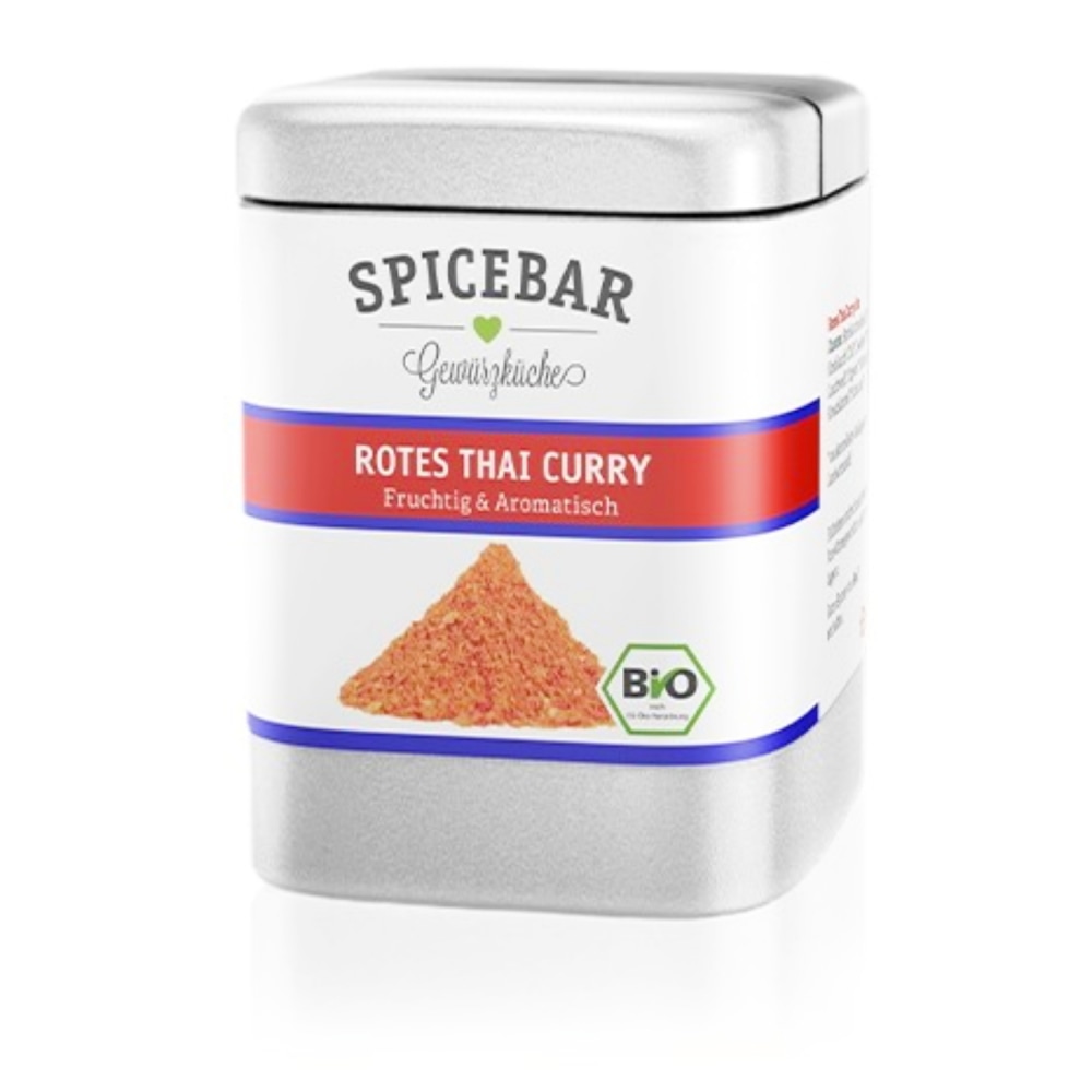 Spicebar Rode Thai Curry Kruidenmix Bio 80 g