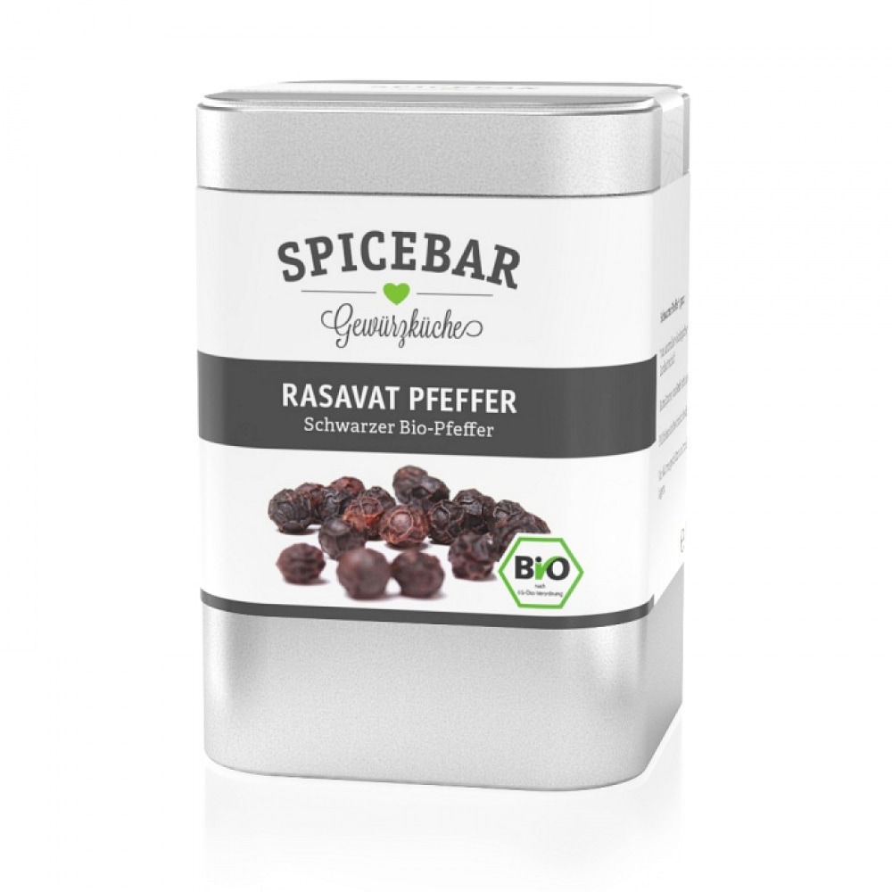 Spicebar Zwarte Rasavat Peper Bio 80 g